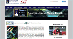 Desktop Screenshot of georgiadisaster.info